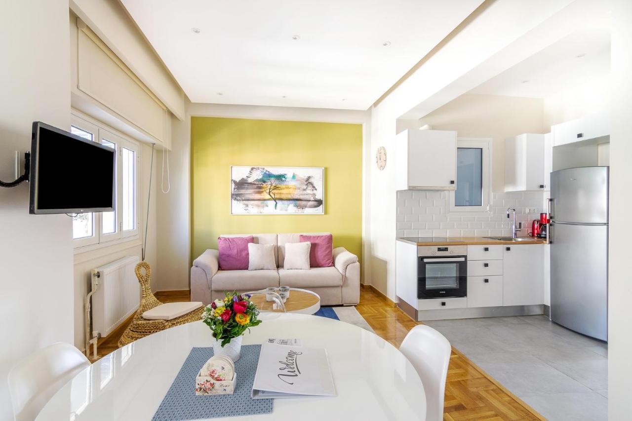 Ferienwohnung Chic Penthouse For 4 Ppl In Kolonaki Athen Exterior foto