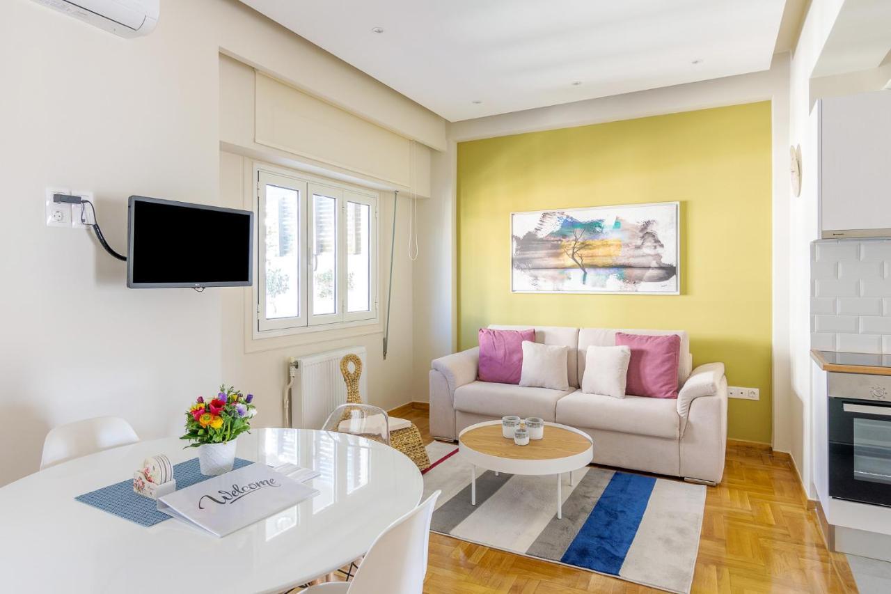 Ferienwohnung Chic Penthouse For 4 Ppl In Kolonaki Athen Exterior foto