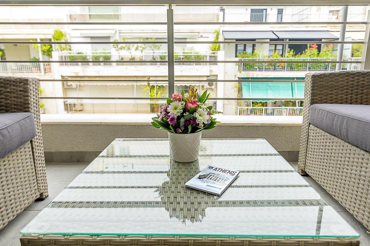 Ferienwohnung Chic Penthouse For 4 Ppl In Kolonaki Athen Exterior foto